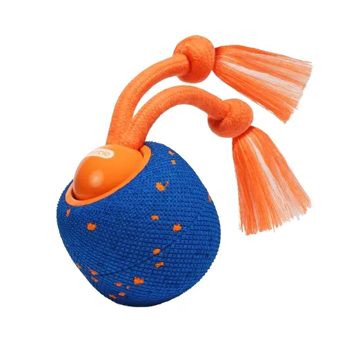 Cheerble Wicked Ball Rolly - Interactive Smart Dog Toy - Royal Blue 1