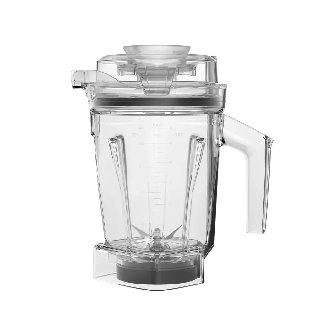 Vitamix New-Ascent Series Dry Grains Container W/ Handle/Lid 1.4L/26Cm Clear 2