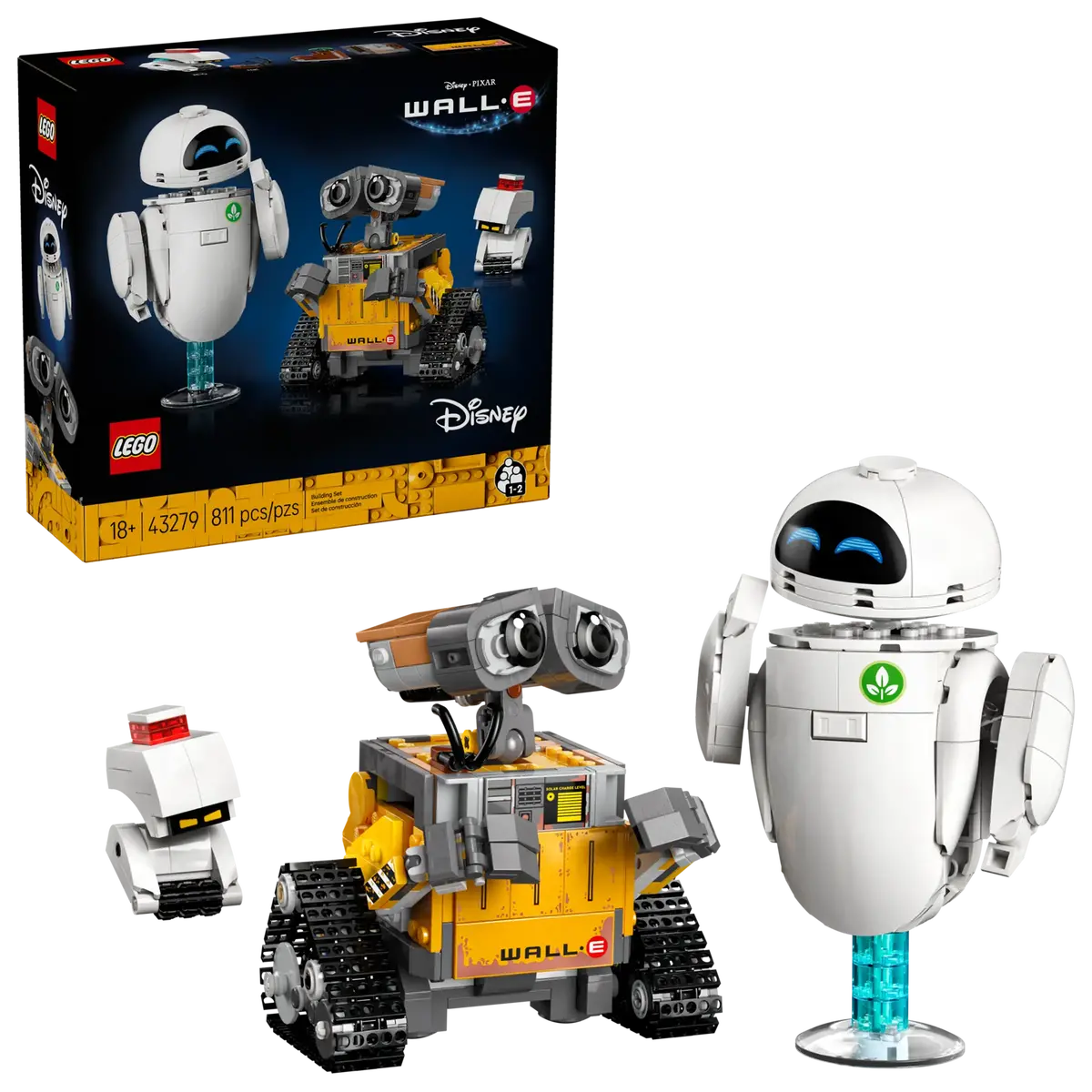 Lego Disney Wall-E And Eve 1