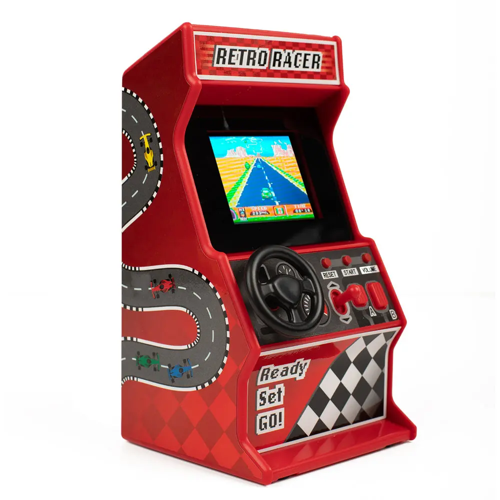 Thumbs Up 30-Games Arcade Retro Classic Racing Mini Machine Kids Console 1