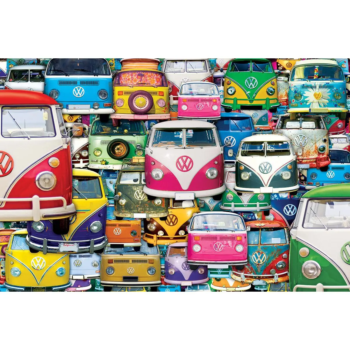 Eurographics 1000Pc Vw Bus Funky Jam Puzzle 2