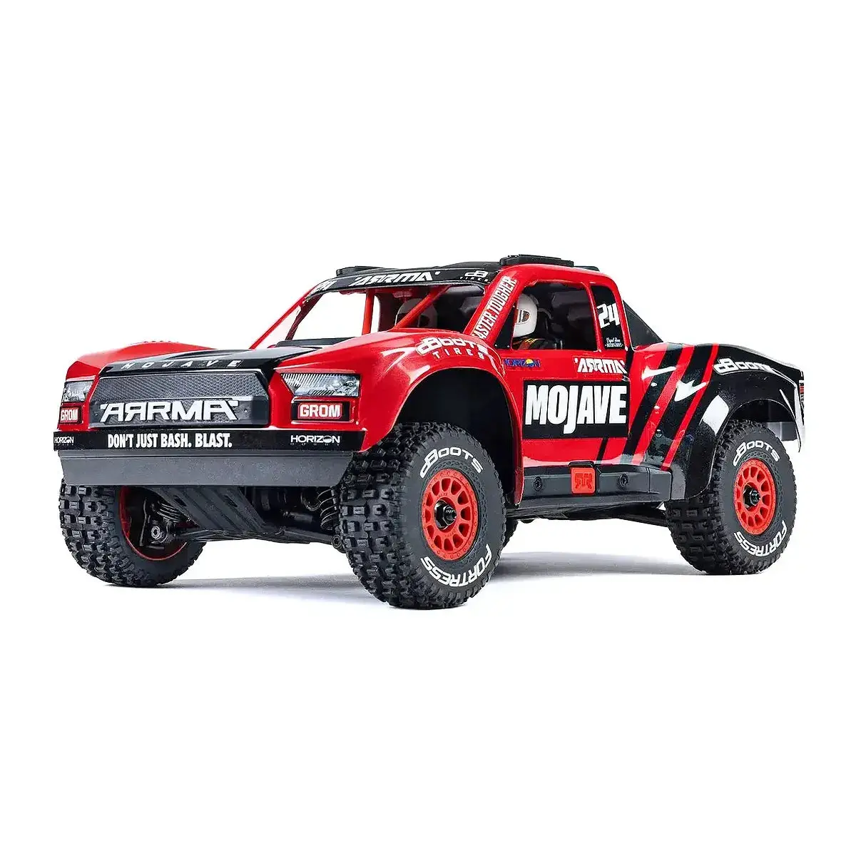 Arrma Mojave Grom 4X4 Rc Truck - Red/Black 1