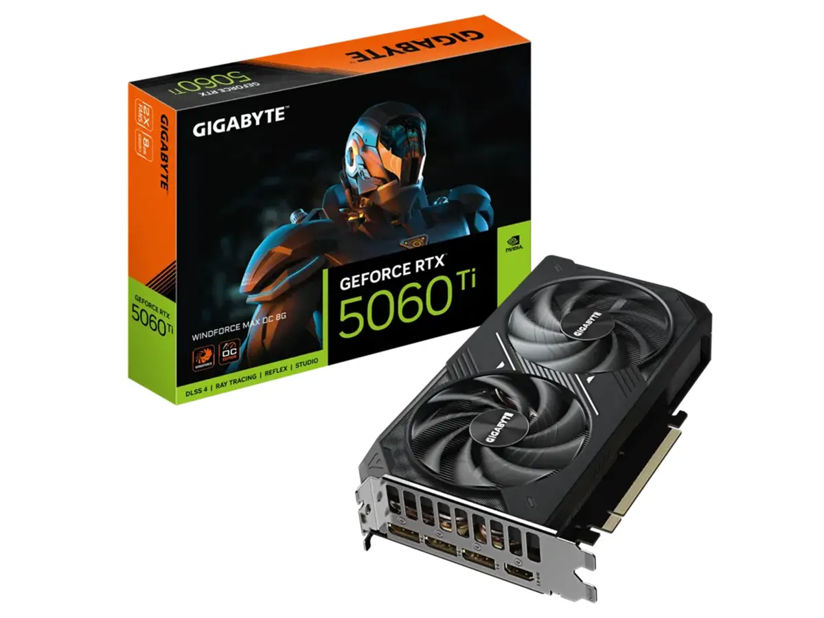 Gigabyte Geforce Rtx 5060 Ti Windforce Max Oc 8Gb Graphics Card 1