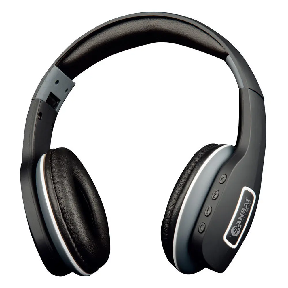 Sansai Bluetooth Stereo Headphones (Black) 1