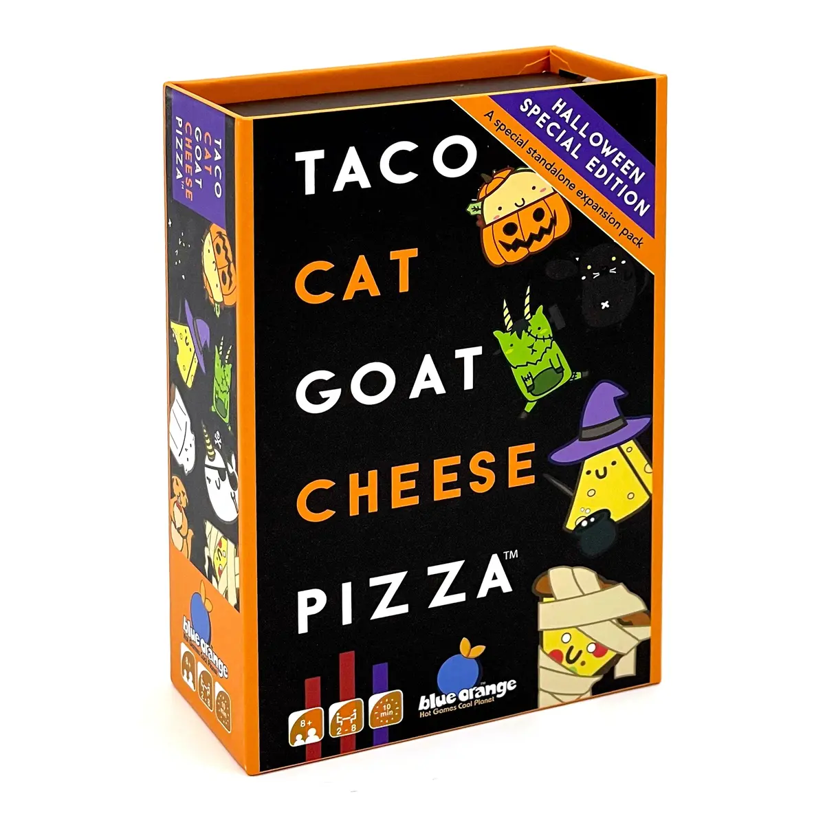Blue Orange Games Taco Cat Goat Cheese Pizza Halloween Edition Game 1
