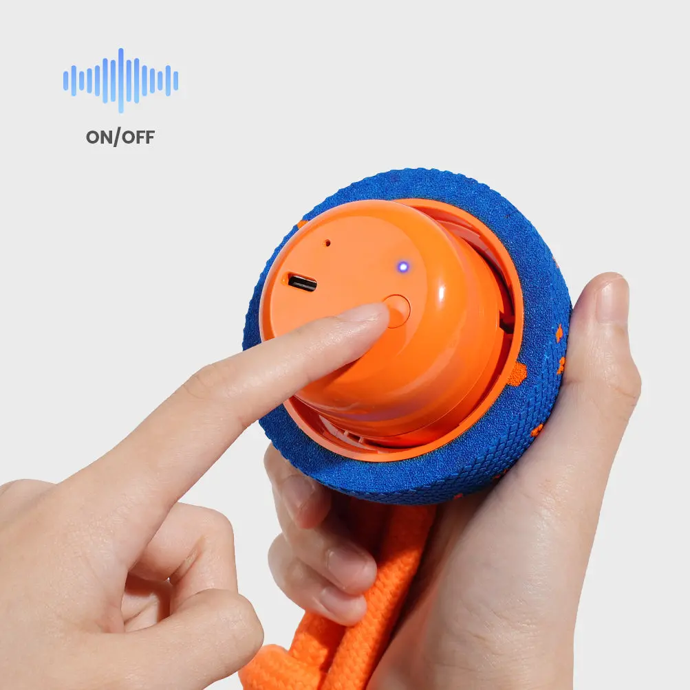 Cheerble Wicked Ball Rolly - Interactive Smart Dog Toy - Royal Blue 2