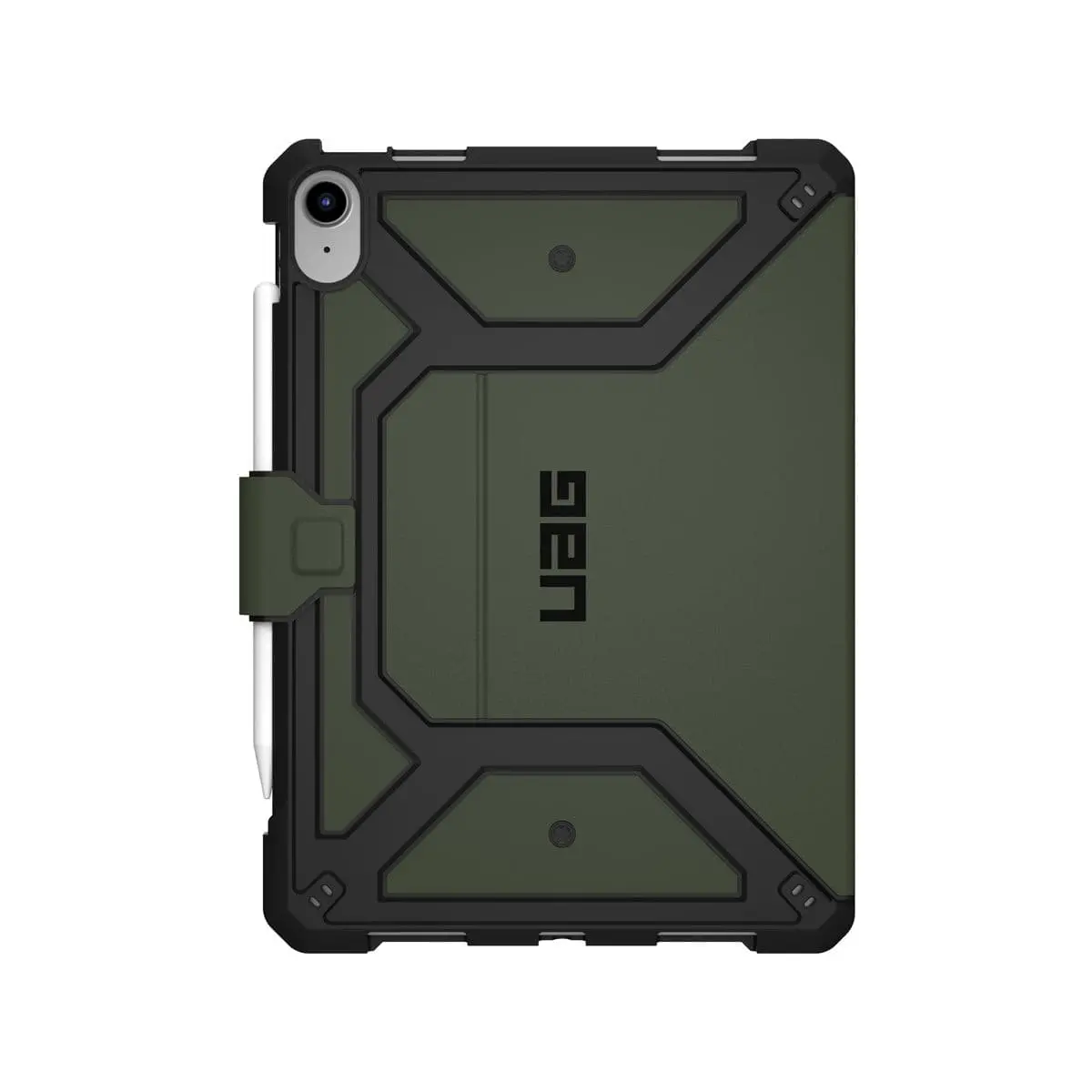 Urban Armour Gear Metropolis Folio Case For Ipad 10.9 Gen 10 (Olive) 1
