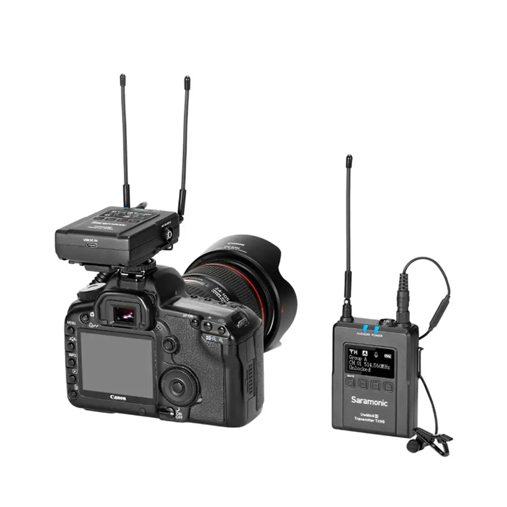 Saramonic Uhf Wireless Lavalier Mic System (2-Piece Kit) 2
