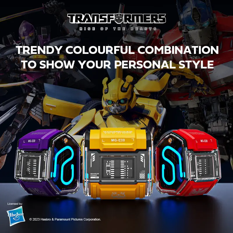 Transformers Mg-C03 True Wireless Bluetooth Earbuds (Yellow) 2