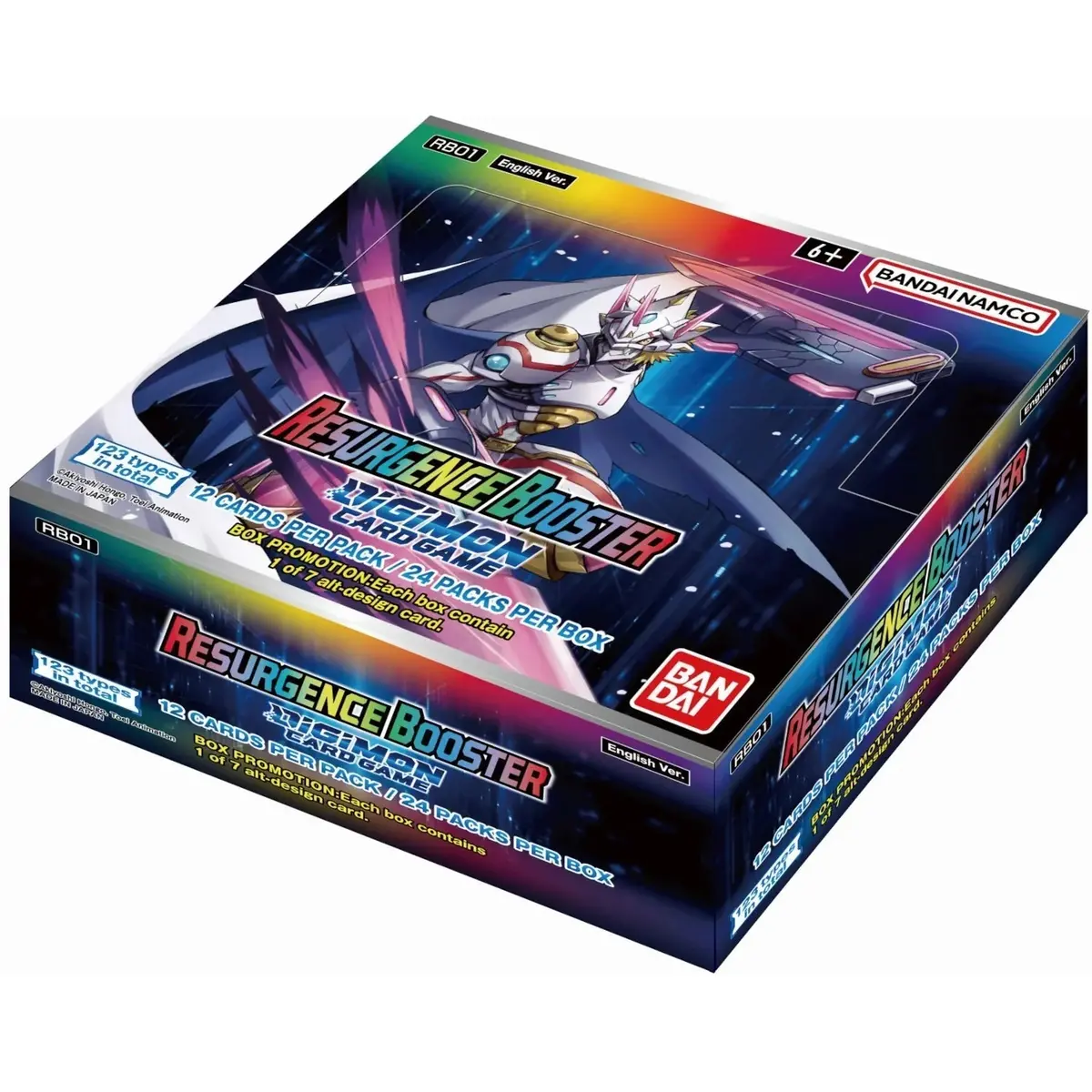 Digimon Card Game: Resurgence Reboot Booster Box [Rb01] 1