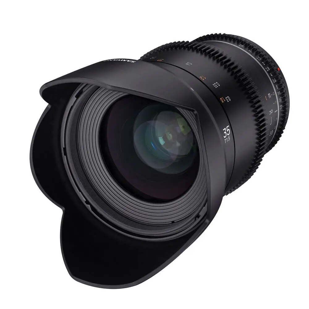 Samyang 35Mm T1.5 Mk2 Vdslr Lens For Canon Ef Full Frame (Black) 1
