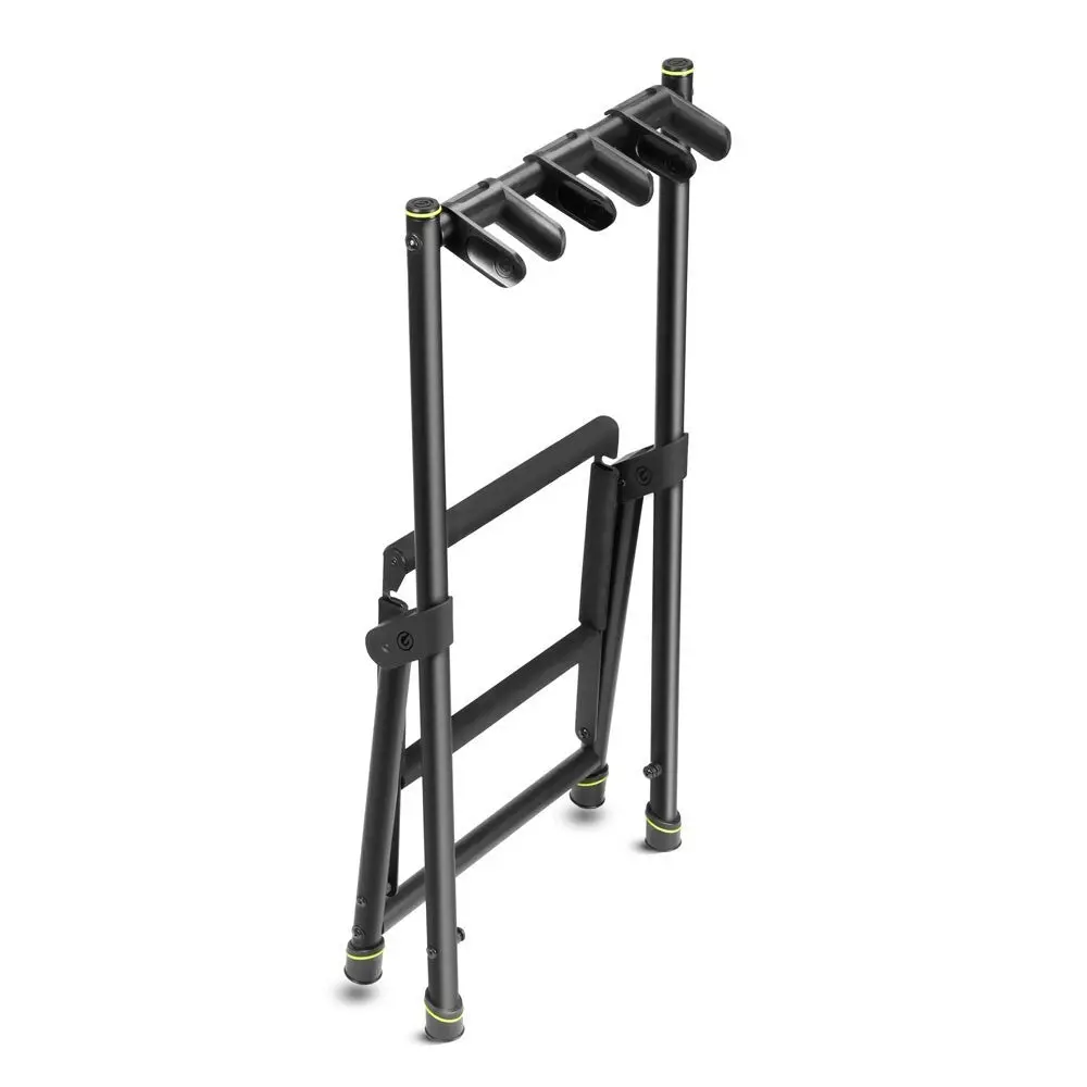 Gravity Varig3 Multiple 3-Rack Stand Storage For Acoustic/Bass Guitar Black 2