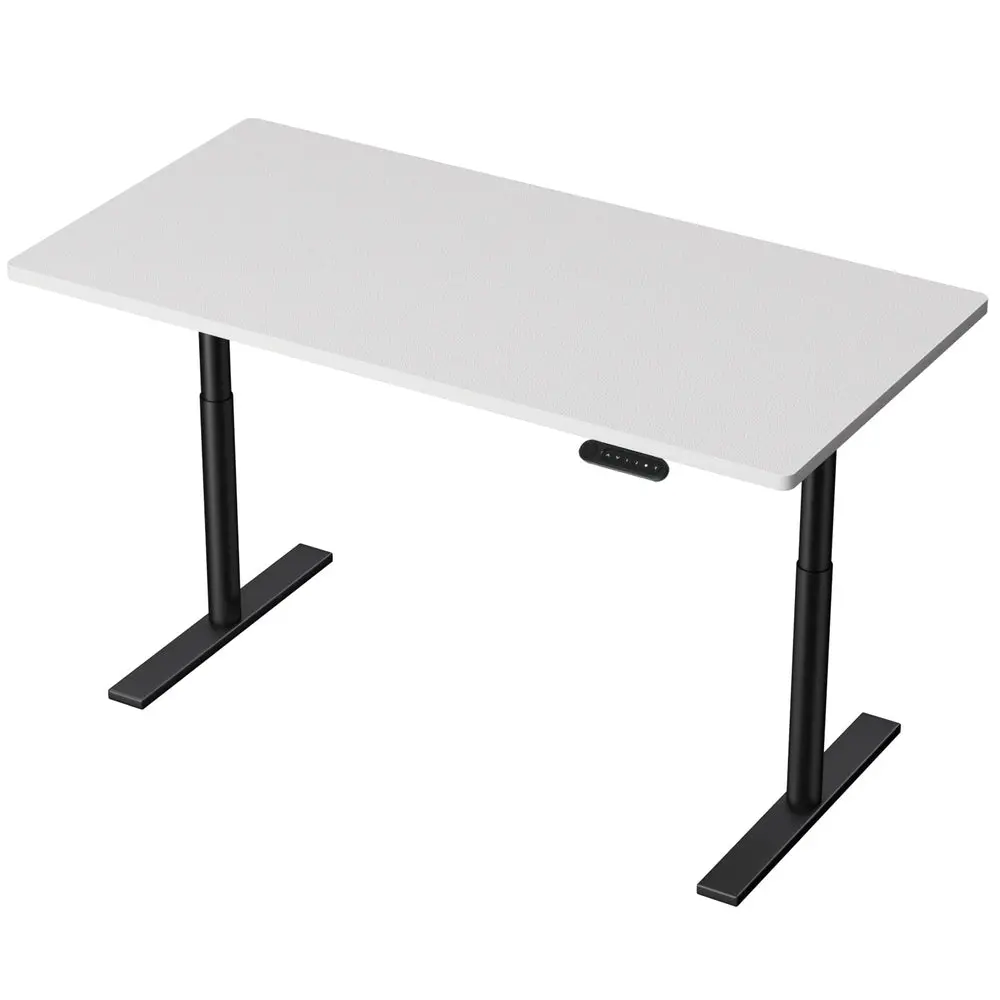 Artiss Standing Desk Motorised Electric Dual Motor White 140Cm 1