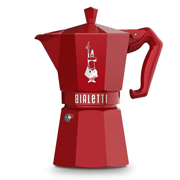 Bialetti Moka Exclusive - 3 Cup / Red 1