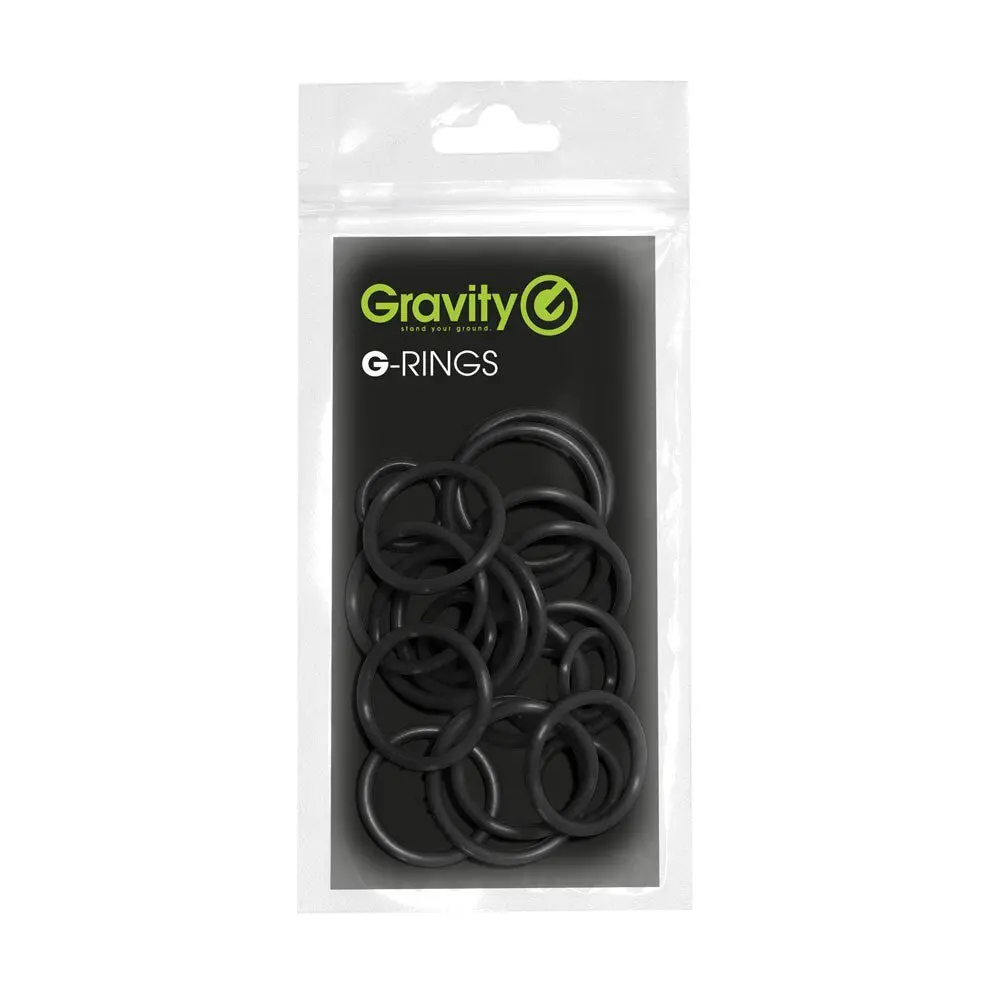 Gravity Universal Ring Pack Accessory For Gravity Poles 20Pc (Black) 1