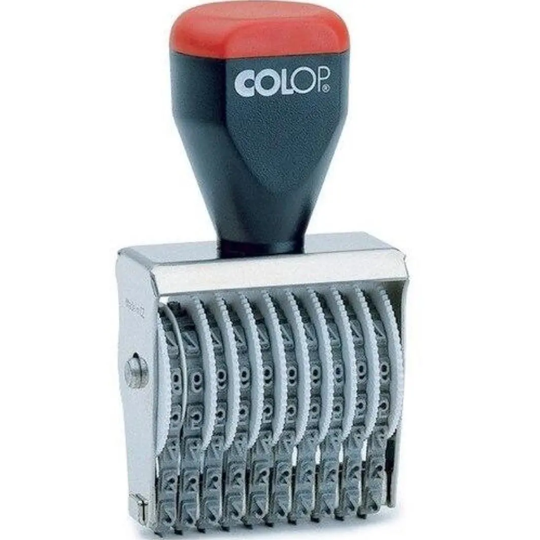 Colop 8 Band Numberer Stamp 9Mm 1