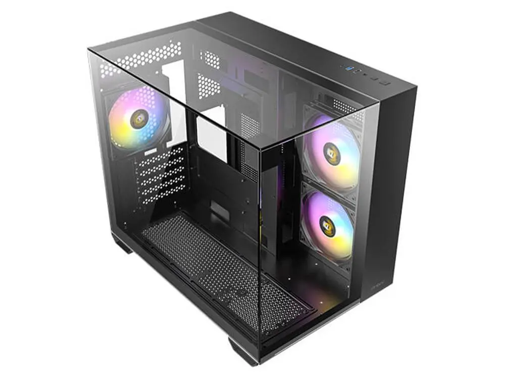 Antec Cx600m Trio Argb Micro-Atx Mini-Tower Case - Black 2