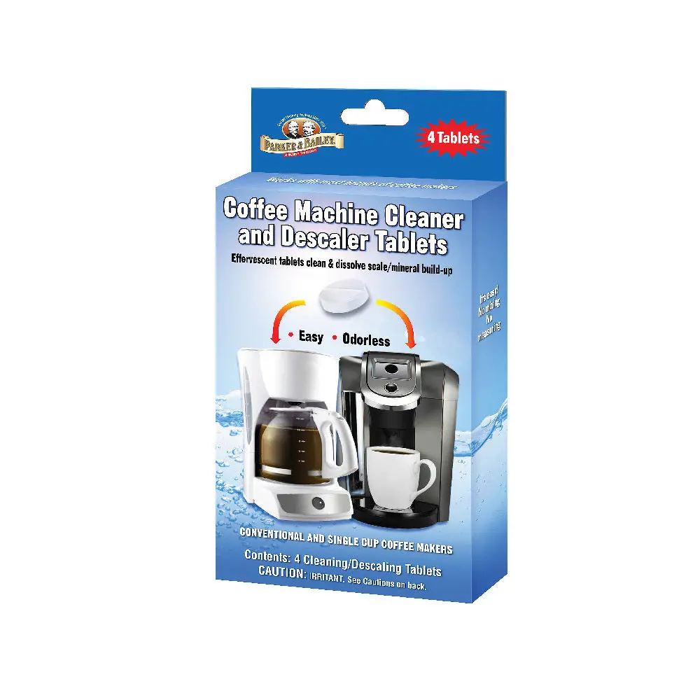Parker And Bailey 4-Pack Coffee Machine Cleaner And Descaler Tablets 1