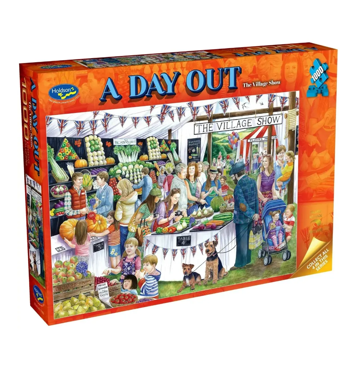 Holdson 1000Pc A Day Out Village Show Puzzle 1