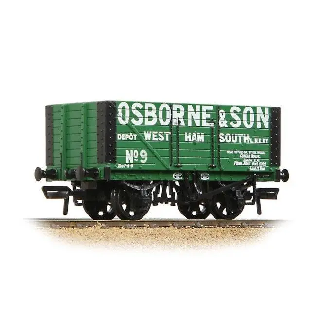 Oo 8 Plank Fixed End Wagon 'Osborne & Son' Green 1