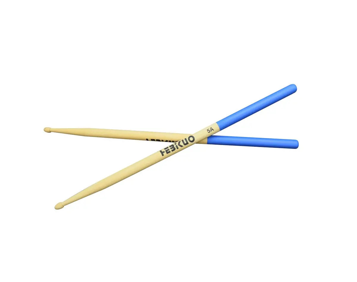 Freedom 12 Pack Of 5A Maple Drumsticks With Rubber Grips 2