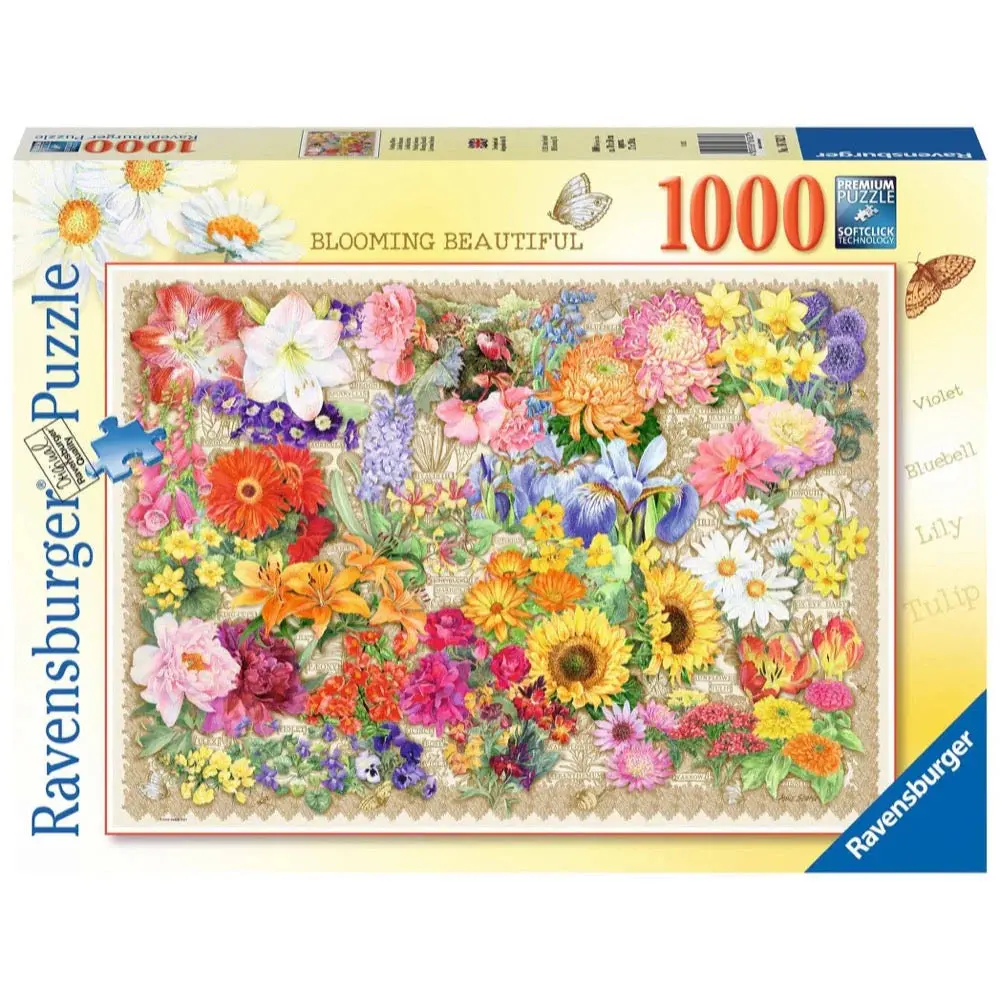 Ravensburger 1000Pc Blooming Beautiful Puzzle 1