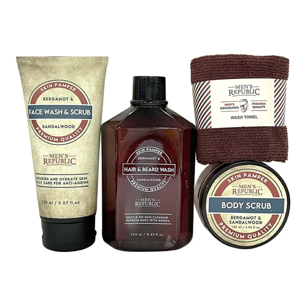 Men's Republic 5-Piece Grooming Set With Tool Case 1