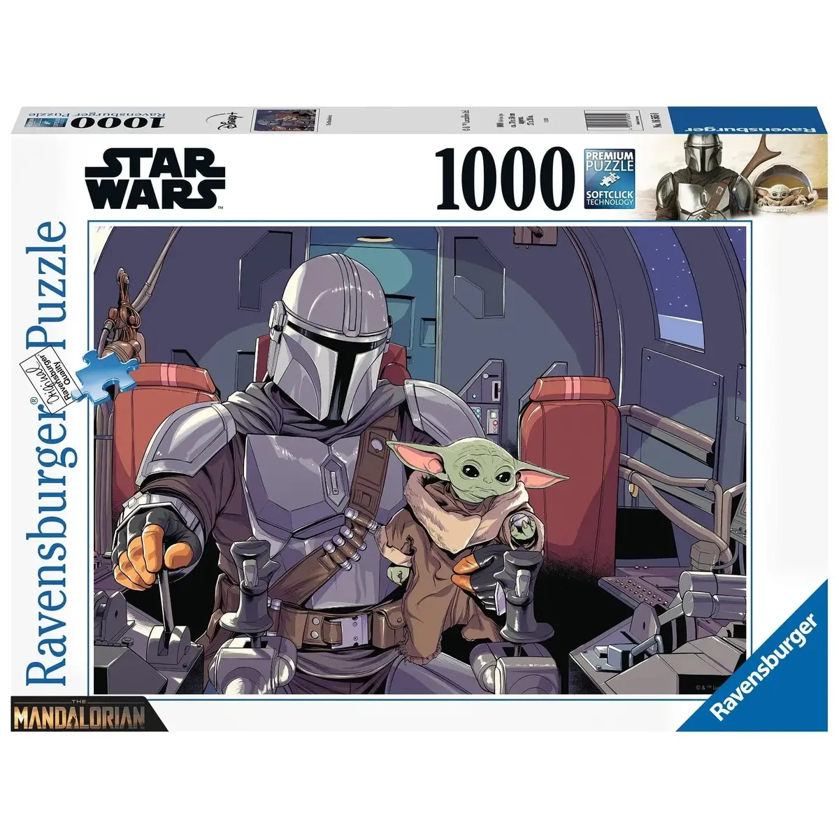 Ravensburger Disney Star Wars The Mandalorian Puzzle 1000Pc 1