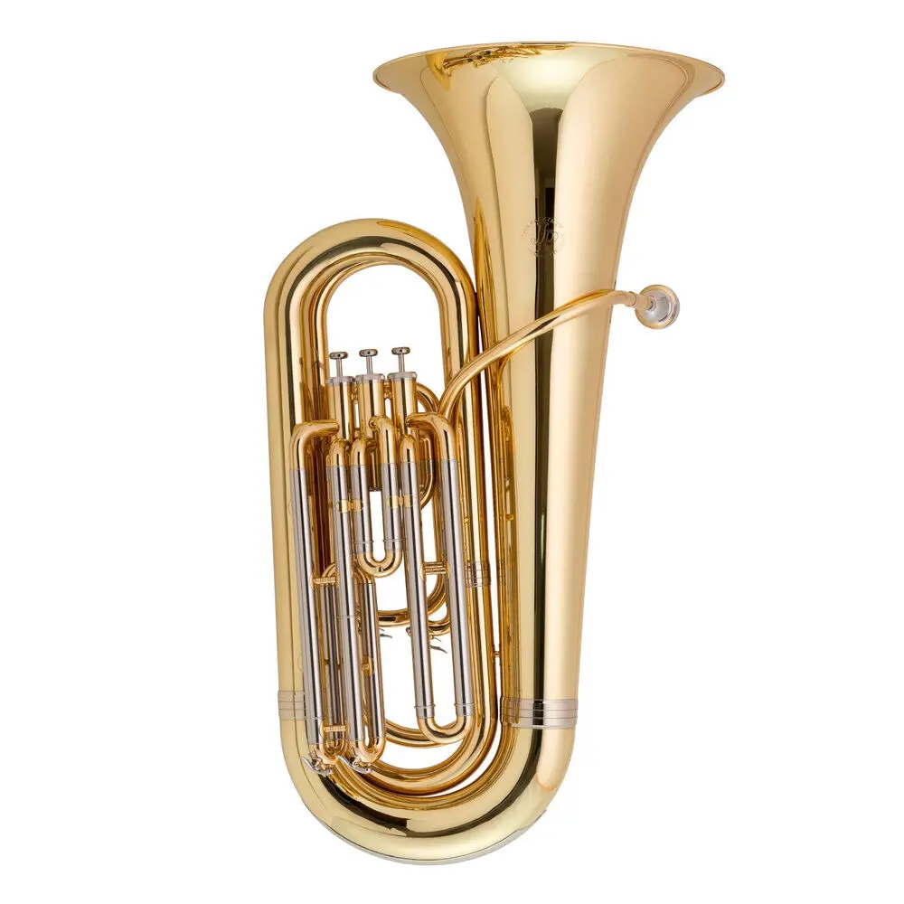 John Packer Jp078 Bb Tuba Musical Instrument Yellow Brass Bell - Brass Lacquer 1