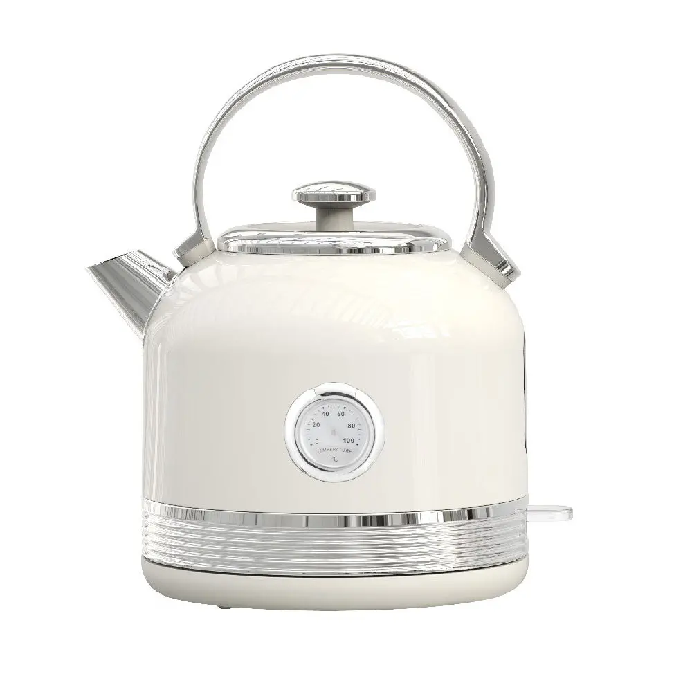 Philex 240V Cordless Stainless Steel Electric Kettle (White) 1