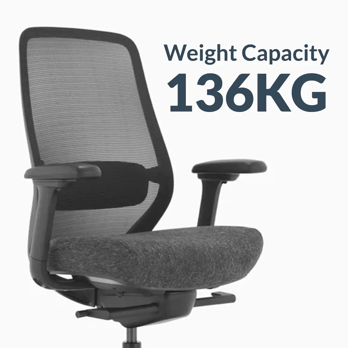 Desky Coilflex Ergonomic Office Chair - Yellow / No Headrest 2