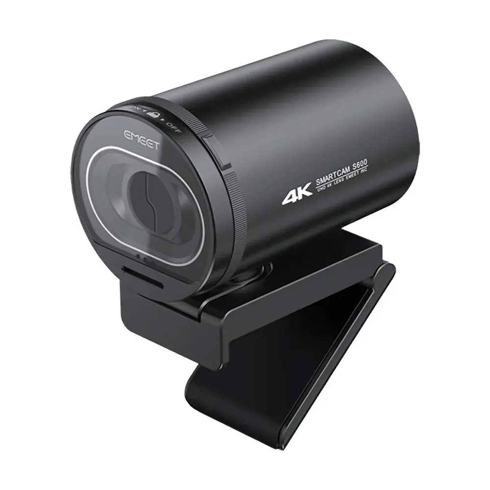 Emeet S600 4K Streaming Gaming Computer Pc Webcam With Advanced Tof Autofocus 1