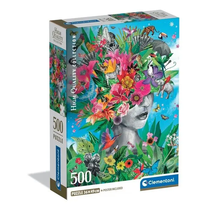 500Pc Head In The Jungle Puzzle 1