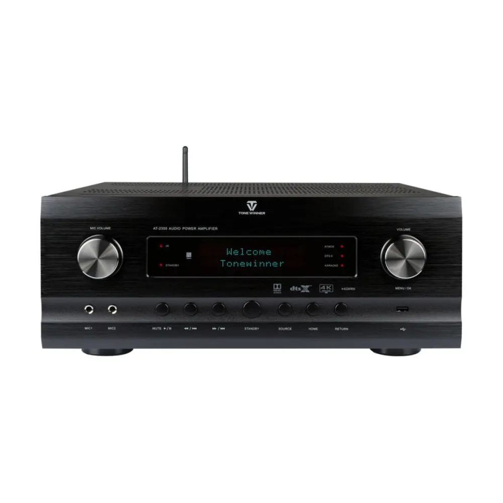 Tonewinner At-2300 7.1 Channel Av Stereo Receiver Black 1