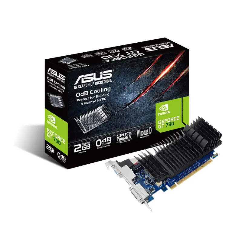 Asus Geforce Gt730 Gddr5 2G Low Profile Graphics Card (Gt730-Sl-2Gd5-Brk) 1