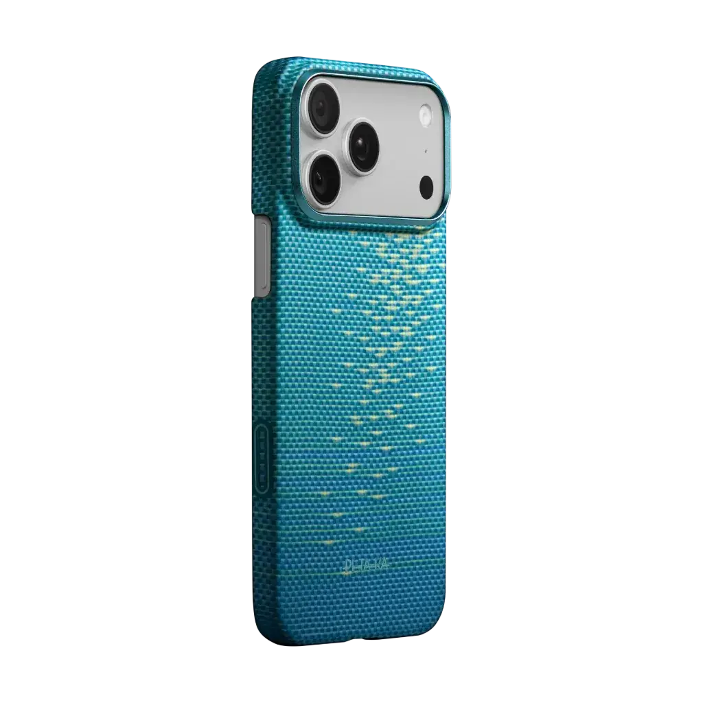 Pitaka Aramid Fibre Ultra-Slim Case  For Iphone 17 Pro Lucid Blue 1