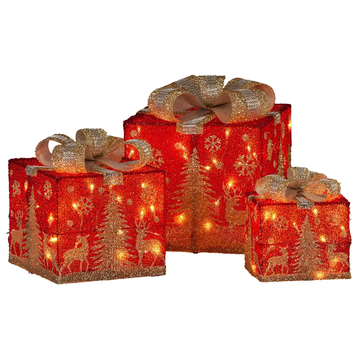Christabelle Led Christmas Gift Box Set (3-Piece) 1