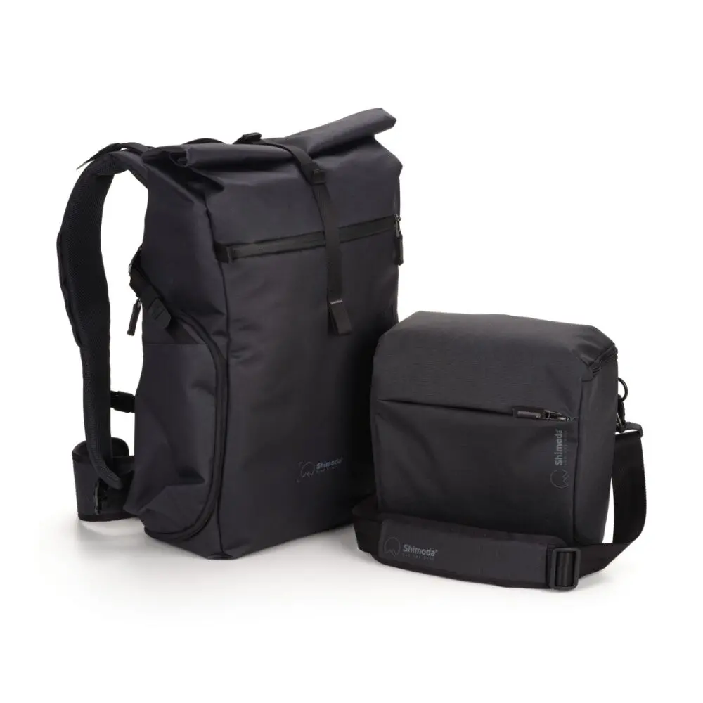 Shimoda Side Street 22 Starter Kit Urban Camera Backpack Roll-Top Anthracite 1