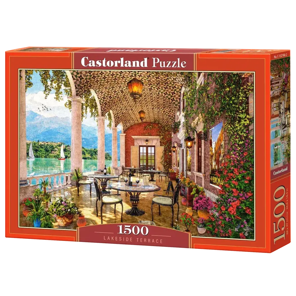 Castorland 1500-Pieces Lakeside Terrace Puzzle 1