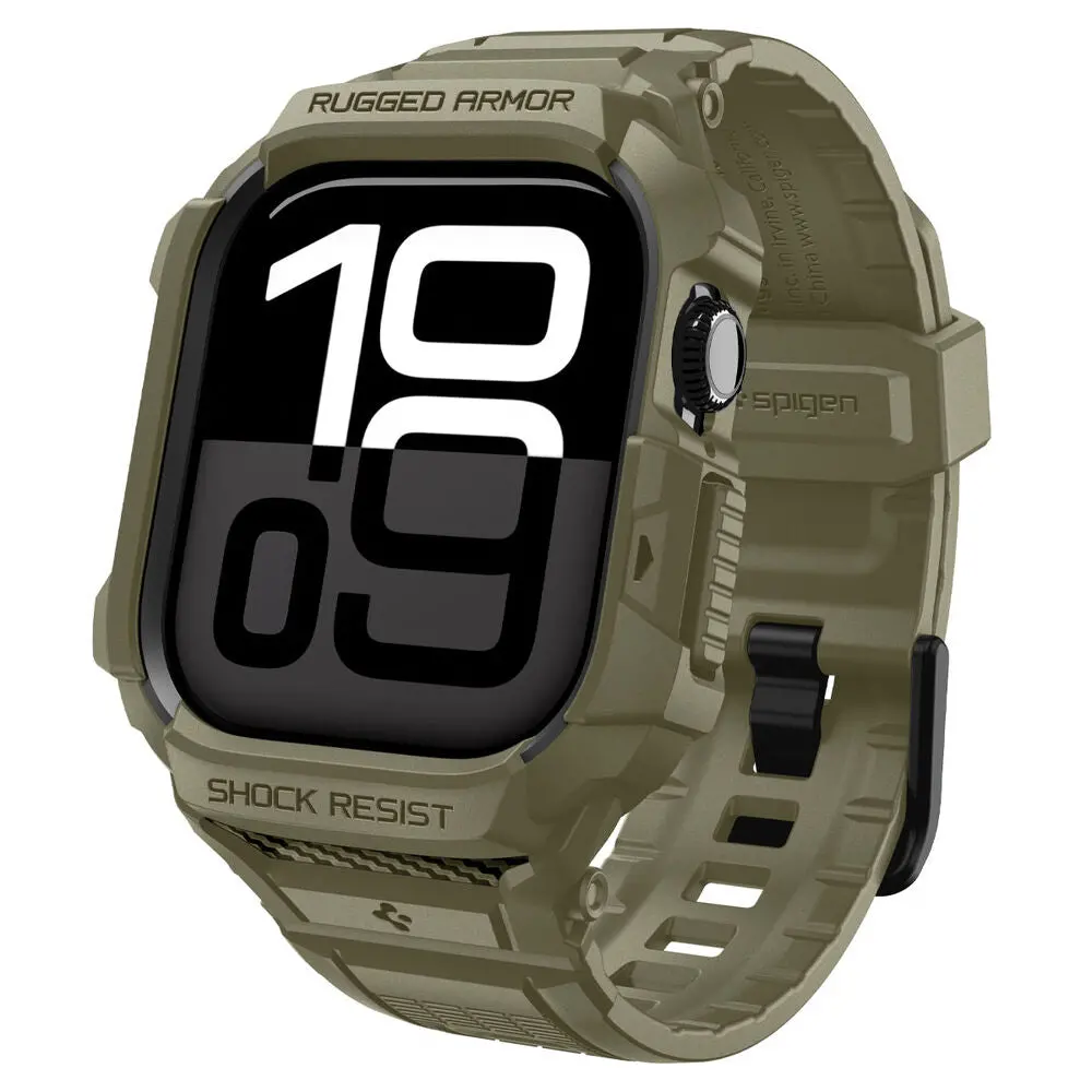 Spigen Apple Watch 46Mm Rugged Armor Pro 2 Wristband (Vintage Khaki) 1