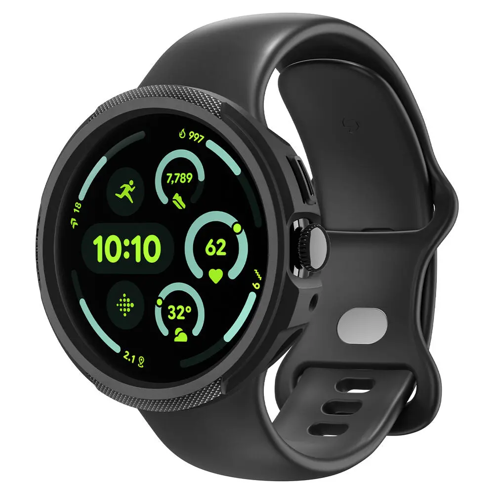 Spigen Pixel Watch 4 45Mm Liquid Air Case (Black) 1