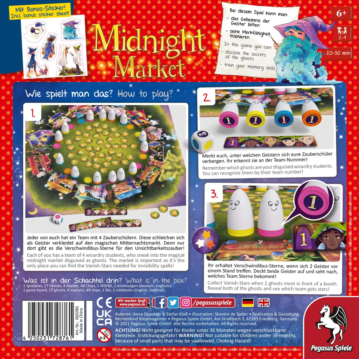 Pegasus Spiele Midnight Market Game 1