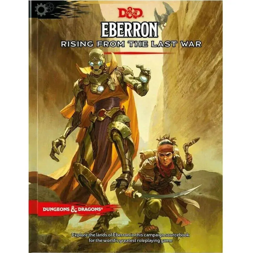 Dungeons & Dragons D&D Dungeons & Dragons Eberron Rising From Last War Hardcover Book 1