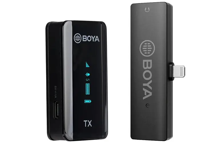 Boya By-Xm6-S3 Wireless Lavalier Microphone For Iphone/Ipad 1