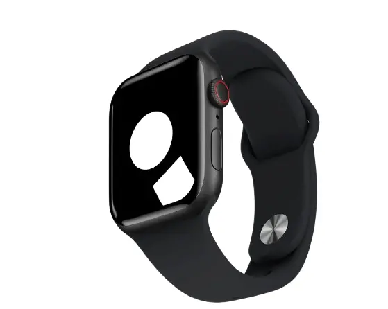 Hoco Apple Watch Sport Band For Series 38 / 40 / 41 / 42 Mm (Black) 1