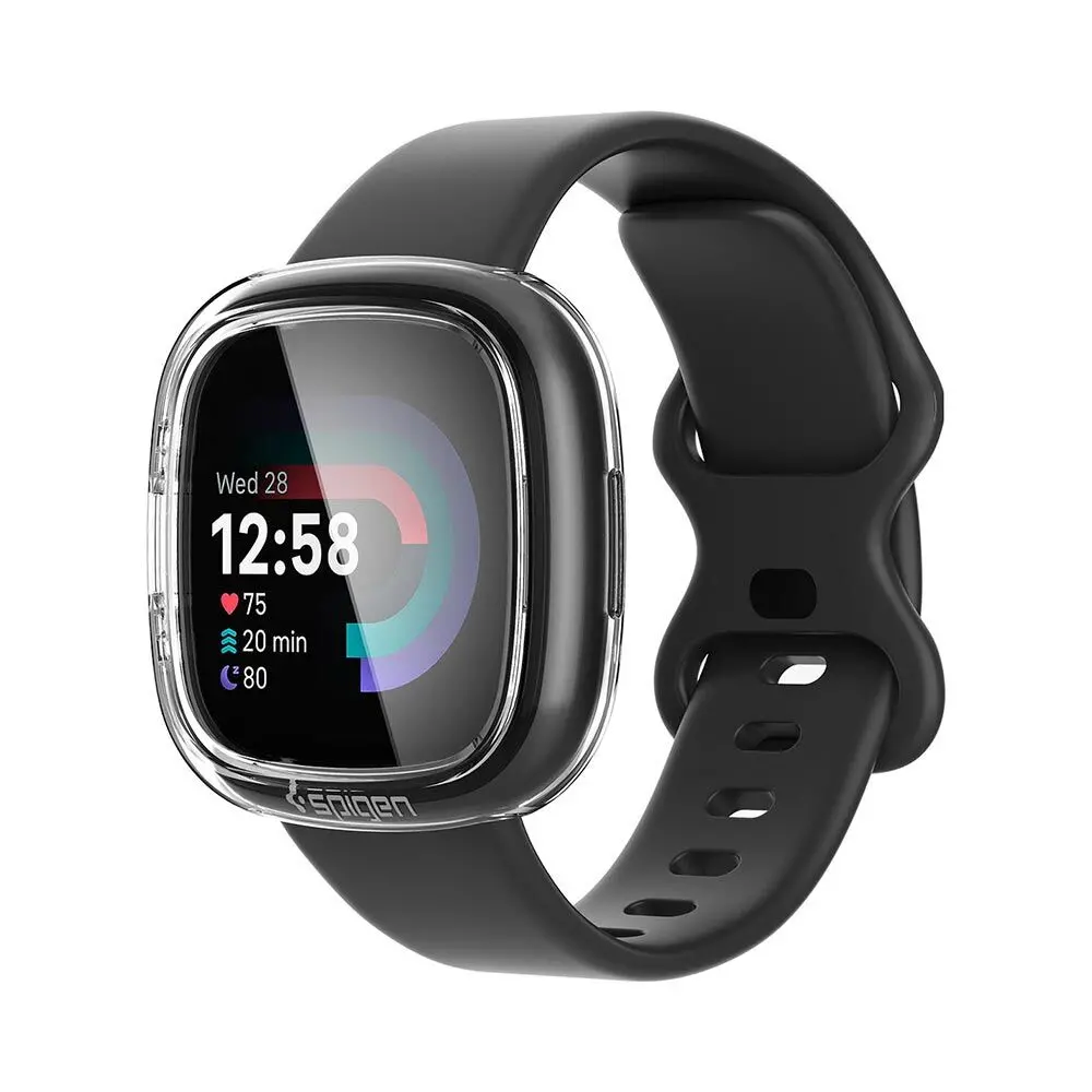 Spigen Fitbit Sense 2 Versa 4 Ultra Hybrid Case (Clear) 1