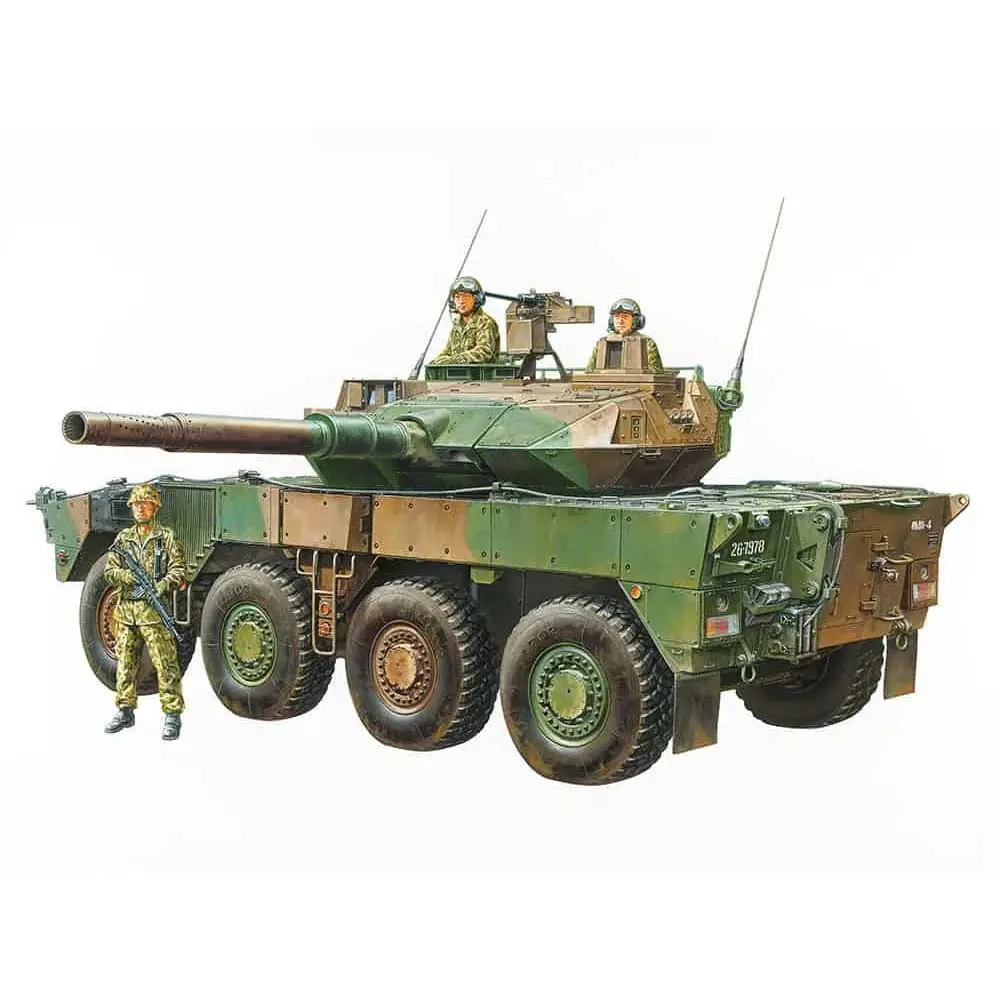 Tamiya 1/35 Jgsdf Type 16 Mcv (Mobile Combat Vehicle) C5 With Winch 2