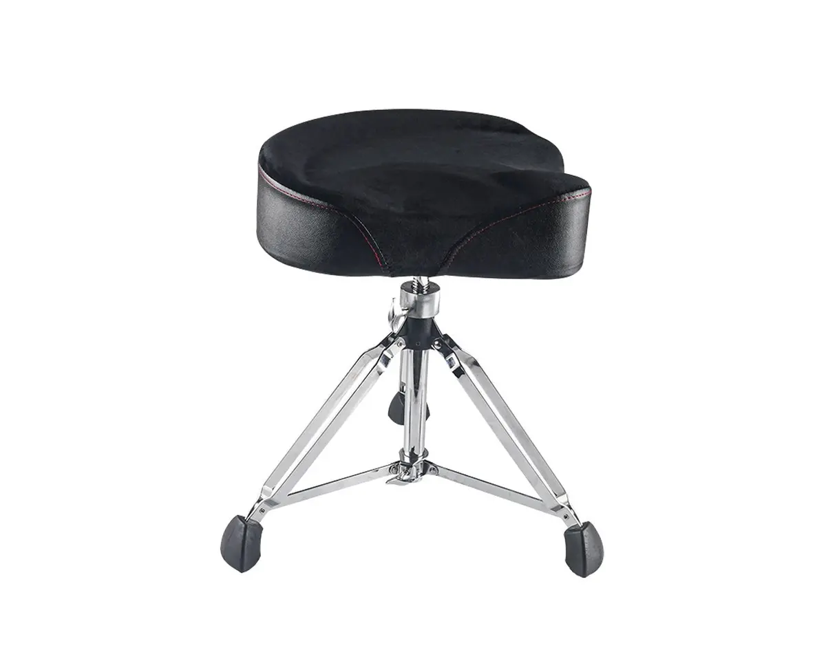 Aroma Premium Heavy Duty Double Braced Padded Drum Stool Collapsible Tdd20 1
