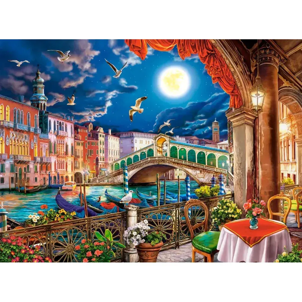 Castorland 2000-Pieces Romantic Night In Venice Puzzle 2