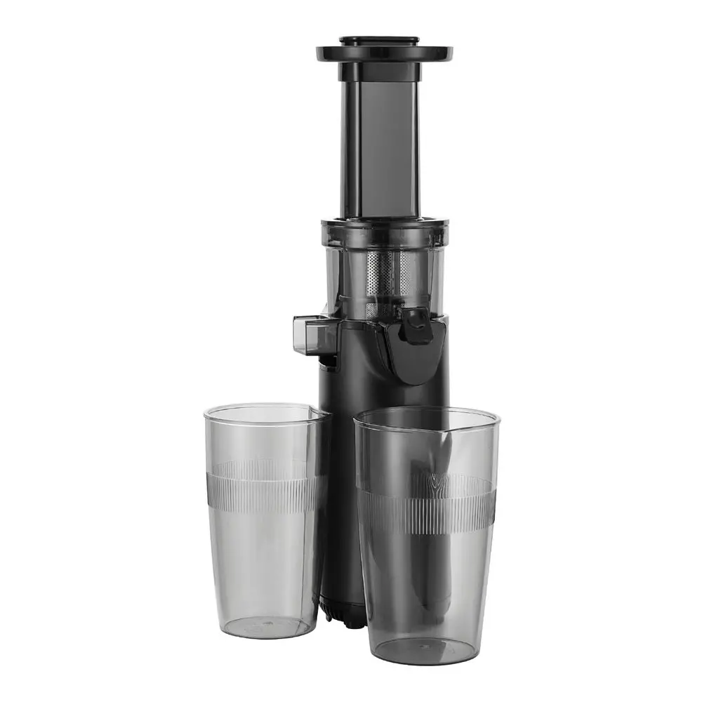 Devanti Slow Juicer Cold Press Fruit Juice Extractor 130W (Black) 1